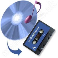 Digital-File MP3, WAV or CD to Audio Tape