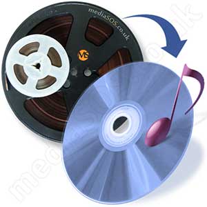 Reel to Reel to CD - (1/4 magnetic tape)