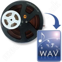 Reel to Reel to WAV Disc (1/4inch magnetic tape)