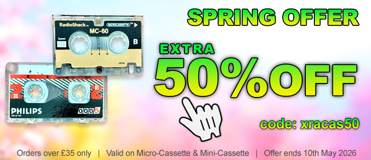 Micro-Cassette, Mini-Cassette Offer