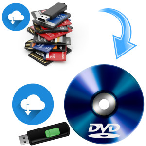 Digital Files to Digital (Disc, USB Stick, Memory Card, Link, File) Digital Files to Digital (Disc, USB Stick, Memory Card, Link, File)