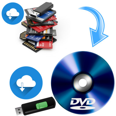 Digital Files to Digital (Disc, USB Stick, Memory Card, Link, File) Digital Files to Digital (Disc, USB Stick, Memory Card, Link, File)