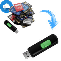 Memory Card, USB & Digital Link to USB Stick