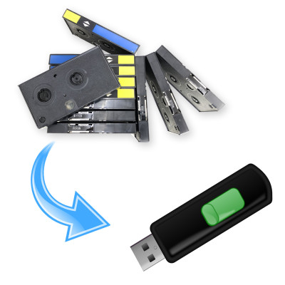 Polaroid Polavision to Digital 4K MP4 USB Stick
