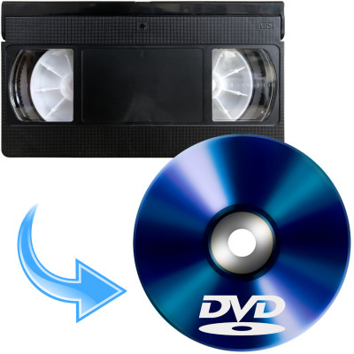 VHS to DVD Conversion (VCR Tape)