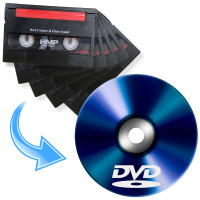 8mm Tape to DVD Disc Transfer